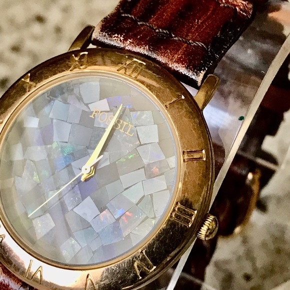 RARE VINTAGE 1990’s MOSIAC FOSSIL WATCH SC-5289 - Picture 4 of 8